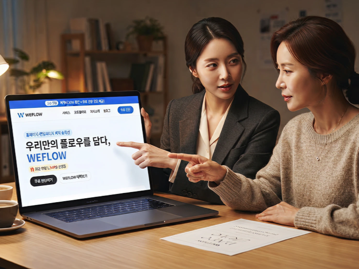 고객이 먼저 찾는 홈페이지